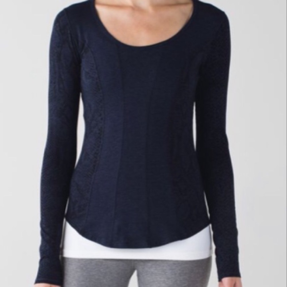 Lululemon Between the Lines LS Top